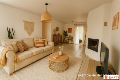 Maison de plain, pied jardin avec vue, 4 chambres