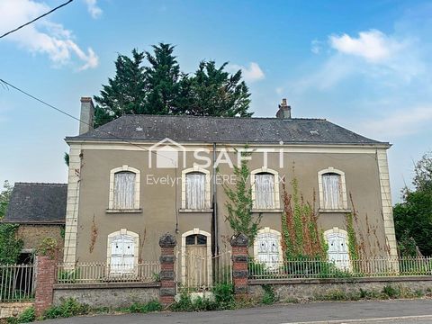 Maison de caractère de 125 m²,6 pièces, à restaurer