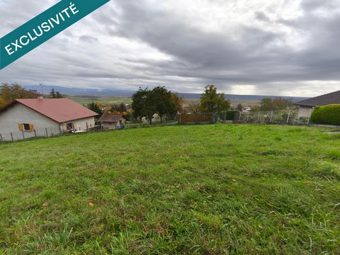 Parcelle 841m² vue dégagée