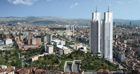 Sea view apartments for sale are located in Şişli district, which is among the business and life centers on the European side. Thanks to its location, it is only walking distance to social and daily amenities such as markets, neighborhood markets, ho...