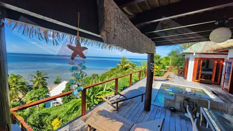 * Vatu Vonu, “Stone Turtle” in Fijian, is a very private 5 bedroom 6 bathroom All-inclusive executive-class hilltop resort villa and exclusive vacation home on MALOLO ISLAND with epic azure sea views, with Namotu and Tavarua Islands straight out in t...