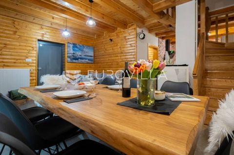 If you have ever imagined a mountain house for vacation and enjoying nature with family and friends, then this is the ideal opportunity. In the hinterland of Rijeka, in the town of Mrkopalj, there is this wonderful holiday home. Natural materials, co...