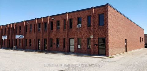 GREAT LOCATION, 1200 SQFT OFFICE SPACE OR LIGHT MANUFACTURING, SECOND FLOOR SPACE. PRIVATE ENTRANCE, AMPLE PARKING, GROSS LEASE INCLUDING UTILITIES. EASY ACCESS TO HWY 407, 400. EASY COMMUTING.