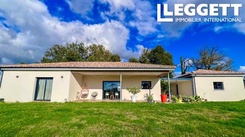 A26174BE47 - For sale VILLEREAL: Located a few minutes from one of the most beautiful and vibrant villages in France, come and discover this new 115m house, 30m2 covered terrace, and 2600m2 garden and garage. No work required, close to all amenities,...