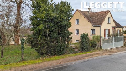 A25942WT36 - This property has it all – a large sitting room, kitchen and four bedrooms, all on the one level, with the same vast basement space below, and an attic above. It is situated in a pretty village which has its own château, and is only a fe...