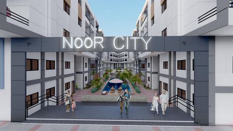 Al Abtal Developers (Owning Company) presenteert Noor City, haar luxueuze wooncomplex! Speciale aanbieding: 15% korting bij contante betalingen. Betalingsplan: 40% aanbetaling en afbetaling voor 30 maanden zonder rente. Type unit: 1 Slaapkamer (73) m...