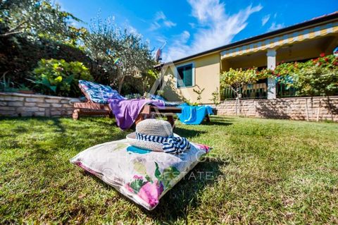 Istria, Rovigno – Casa di appartamenti in posizione tranquilla con eccellente potenziale di affitto Situata a soli 10 minuti a piedi dalla famosa spiaggia di Cuvi e dal Parco Forestale di Zlatni rt a Rovigno, questa casa di appartamenti offre un ambi...