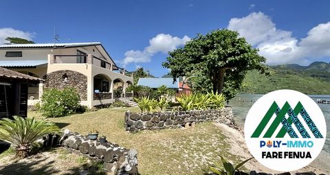 MOOREA - WYJĄTKOWY DOM NAD MORZEM, ZATOKA OPUNOHU Odkryj ten wyjątkowy dom położony w cichej i idyllicznej okolicy Opunohu Bay w Moorea. Ten rzadki obiekt szczyci się małą prywatną plażą i oferuje wyjątkowe wrażenia przy plaży. KLUCZOWE CECHY: -Dom m...