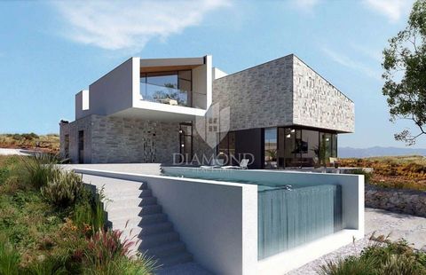 Location: Istarska županija, Bale, Bale. Istra, Bale Exclusively newly built Villa near Bala, not far from Rovinj, captivates with its spectacular sea view. This luxurious villa stands out with four spacious bedrooms, a dedicated gaming room, four el...