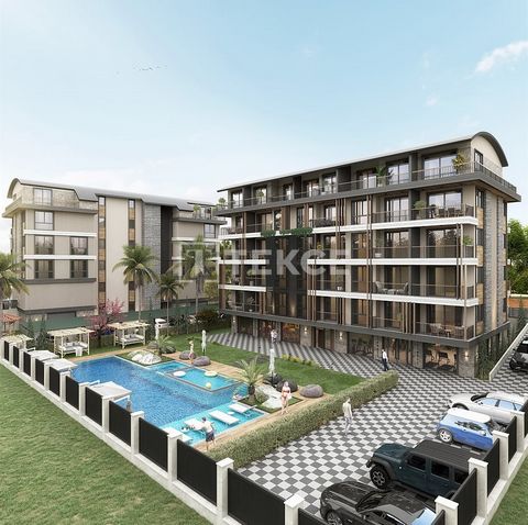 Appartements Avec Vue Nature dans une Résidence avec Piscine à Oba, Alanya Les appartements sont situés dans la région d'Oba à Alanya. Alanya est la ville la plus prisée pour les vacances et la résidence permanente en Méditerranée et est idéale pour ...