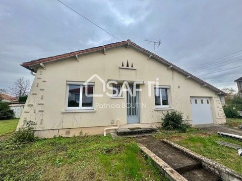 Idéalement située à Niort, secteur Saint-Florent, venez découvrir ce pavillon de plain pied d'environ 55 m² sur une parcelle de plus de 400 m². L’intérieur, lumineux, se compose d'une entrée desservant une cuisine aménagée, un beau salon / séjour aya...