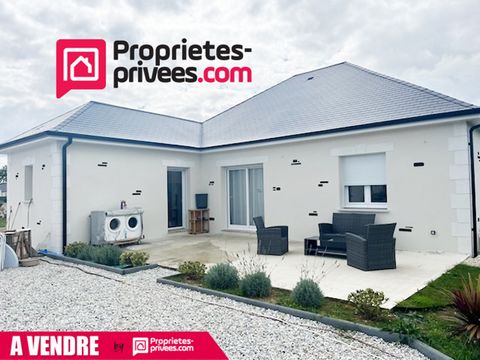 Situé à Contres, à 20 mn de Blois, à 5 mn du centre-ville, à proximité des commerces et de toutes les commodités, pavillon de 123 m² de plain-pied (construction RE2020) avec 4 pièces dont un grand salon-séjour de 62 m² avec coin cuisine ouverte donna...