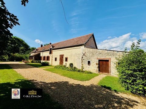 François Fouqué from the agency Côté Perche Immobilier in La Perrière offers you a Residence built on a plot of 11,642m² (1 hectare) on the outskirts of Mortagne au Perche, in the Perche Regional Park, in a very beautiful environment without nuisance...