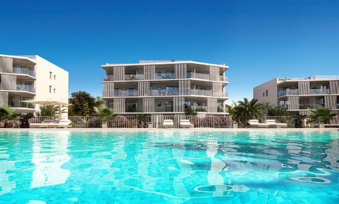 Description of object: These beautiful apartments very close to the marina consist of a constructed area of 107 m² - 110 m² (including terraces) with 2 bedrooms, 2 bathrooms (1 en-suite), 1 living / dining room, 1 modern fitted kitchen and 1 terrace ...