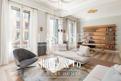 We present a unique property in Barcelona's prestigious neighbourhood, between the iconic Paseo de Gracia and Rambla Catalunya. This property, located in a regal building that was completely refurbished in 2017, is the ultimate expression of elegance...