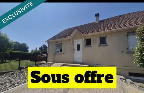 En exclusivité plain pied avec cave et double garage !