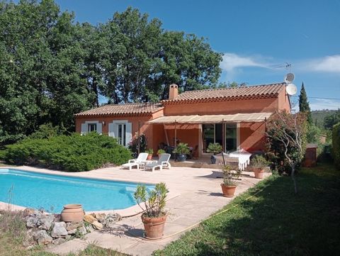 Belle villa de plain-pied à Forcalqueiret (VAR)