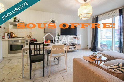 Bel appartement de 60m2 avec 2 chambres, terrasse et garage.
