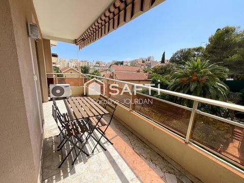 Charmant 2 pièces avec large terrasse (15m2) à 15 minutes à pieds du Palais des Festivals