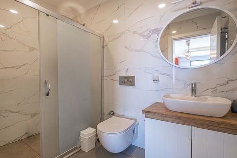 Villa Zer 2 is an accommodation for up to 6 people in Fethiye, Faralya.With modern design and a variety of amenities including a pool, a pool and a garden, Villa Zera is the perfect place for families to enjoy their holidays to the fullest.