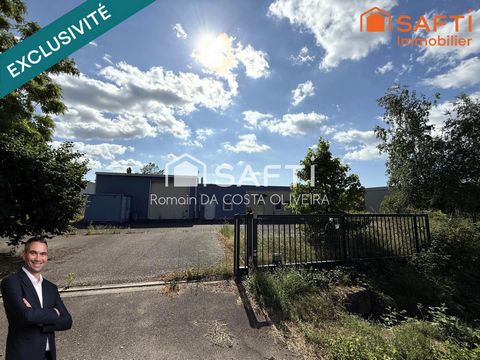 Hall artisanal de 413m² implanté sur 24,30 ares !