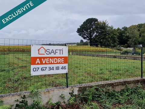 Très beau terrain viabilisé de700m2 proche bourg.