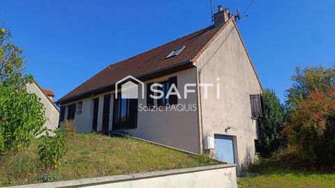 Maison de plain-pied avec sous-sol total proche d'une gare