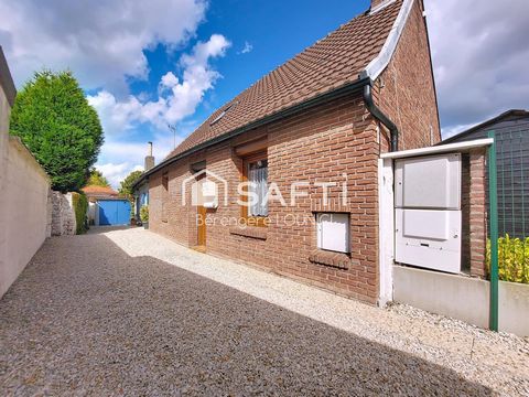 Maison semi-individuelle à rénover avec garage