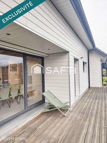 PROCHE A36 ET COMMERCES - GRANDE MAISON CONTEMPORAINE