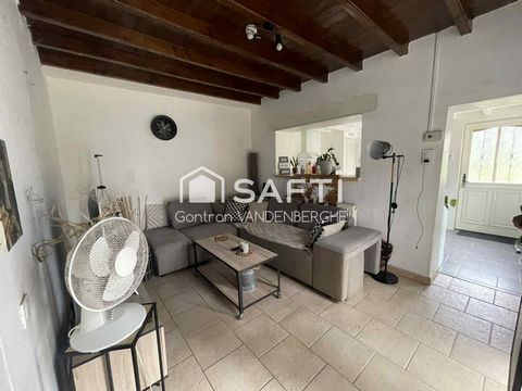 maison semi mitoyenne 2 chambres