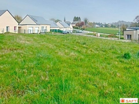 Terrain à bâtir de 695 m², viabilisé, à 7 kms de Flers