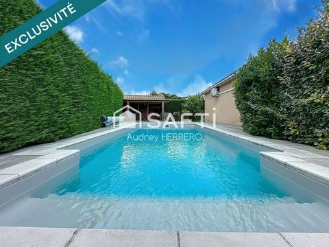 Maison 4 pièces 105m2 avec piscine et carport grand garage - MONTBERON