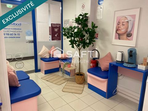 VENTE FONDS DE COMMERCE INSTITUT "BODY MINUTE" CENTRE COMMERCIAL SO OUEST SURFACE 76 M2 LEVALLOIS