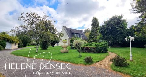 Maison 4 chambres, avec vie de plain-pied et terrain de 7 020 m², au calme, en impasse.