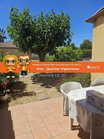 Vias ville - Maison T4 - 108 m² - jardin
