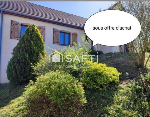 Côte Chalonnaise, belle maison renovée avec soin, jolie vue, garage.