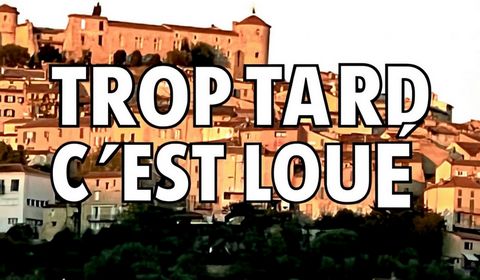 Charmant studio Meublé de 40M2 dans centre village historique Callian