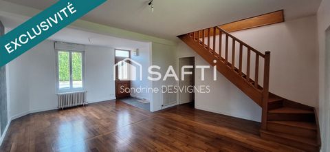 Maison 3 chambres, garage, dépendance et terrain