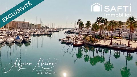 CAP SUR PORT FRÉJUS ! À VENDRE UN STUDIO AVEC TERRASSE EXPOSÉ SUD OUEST