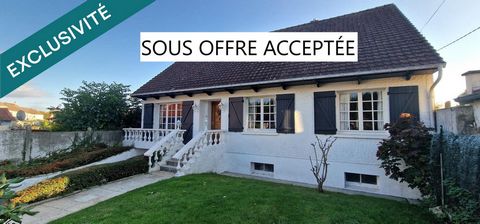 Maison plain pied sur sous-sol avec jardin