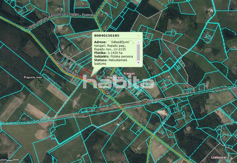A good, flat plot of land near Riga for building your own private house.Adjacent driveway.A small river runs along the property. Property large enough to create your own landscape, pond. It is also possible to divide into smaller pieces according to ...