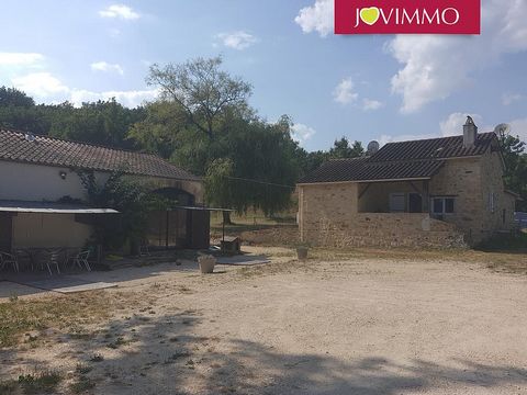 Located in Paulhiac. PAULHIAC - RURAL SET OF TWO STONE HOUSES - 06 HA JOVIMMO votre agent commercial Fabienne ROYER ... Located in PAULHIAC 47150, near MONFLANQUIN (15 minutes), a renowned medieval bastide, a small town lane leads to this rural compl...