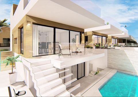 NEW BUILD VILLAS IN LA MATAUnique opportunity to get your exclusive dream home in La Mata Torrevieja Perfect location and stunning views just 70 meters from one of the most beautiful beaches of Costa BlancaVillas build over 2 floors has an impressive...