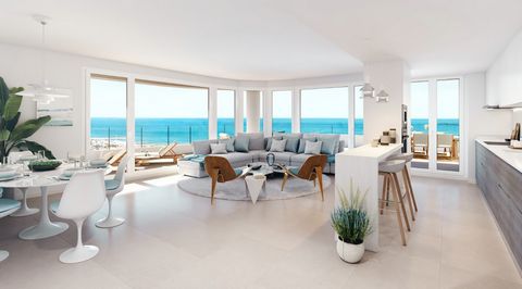 The apartments have a constructed area of 279 and 307 sqm with east orientation located in a quiet area close to the beach and  with sea viewsThese penthouses have 4 bedrooms and 3 bathrooms a bright livingdining room with access to a very spacious t...