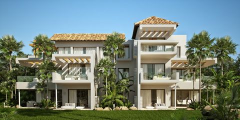 This first floor apartment forms part of a new development of semidetached villas and villa apartments distributed over low rise residences next to Marbella Club Golf Club Equestrian Centre Offering properties that range in size from 103 to 224 m2 wi...