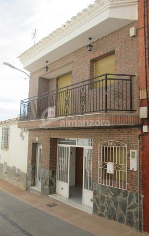 A two Storey house for sale in the village of Taberno.The house is located in the centre of the village in a nicely decorated square. With no passing traffic it therefore provides a peaceful environment. The property has a side door entrance and also...