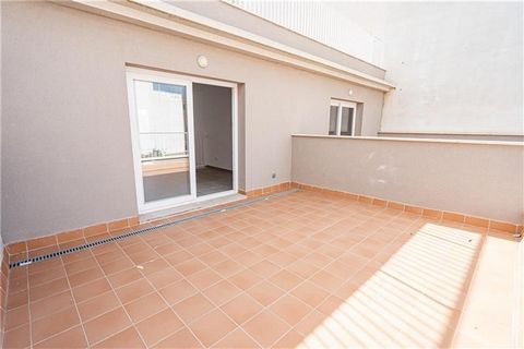 Brand new. Duplex with terrace on the ground floor of approximately 30m2. This property has an area of approximately 100m2 plus terrace, large living room with integrated fitted kitchen and access to the terrace, 3 bedrooms, 2 bathrooms (1 en suite),...