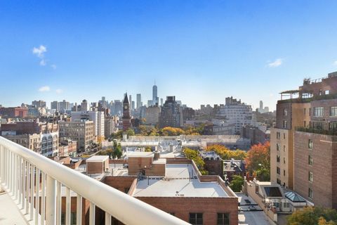 This high floor one bedroom apartment with sweeping views can now be yours! Bring your contractor and imagination to this exceptional terraced home. 12-W is a large one bedroom with North, South and West exposures, features an abundance of storage in...