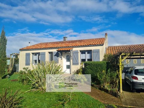 VENDEE 85 210 Saint Juire Champgillon - A VENDRE EN VIAGER OCCUPE au profit d'une femme de 76 Ans - maison 2 chambres sur terrain de 571 M2 env présentée par Franck VOISINE avec un bouquet de 73 600 euros (Honoraires agence charge vendeur), et une re...