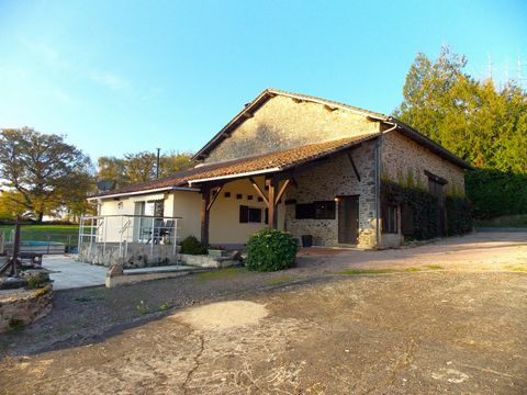 This renovated property is located in a quiet environment a short distance from the historic village of Les Salles Lavauguyon and is situated within the boundaries of the protected beautiful Perigord-Limousin Natural Park. The main entrance to the pr...